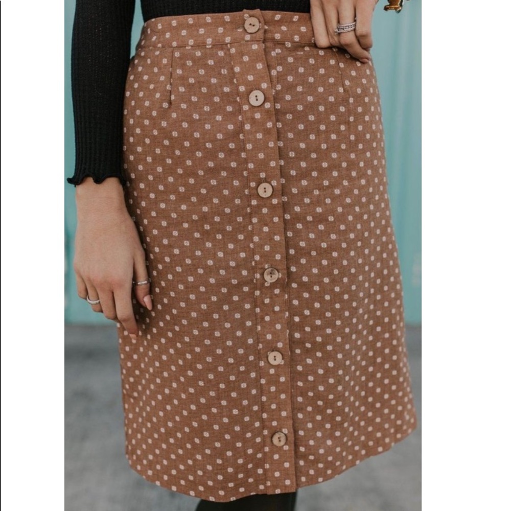 ROOLEE NWT Button Up Skirt